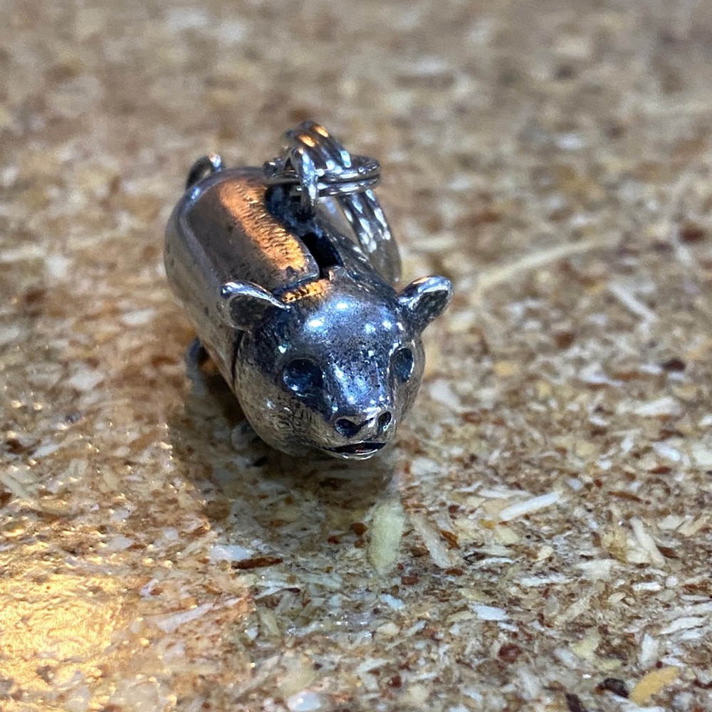 Vintage Pig Charm